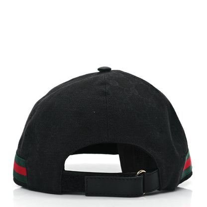 Gucci Monogram Web Baseball Hat L Black 5 of 9