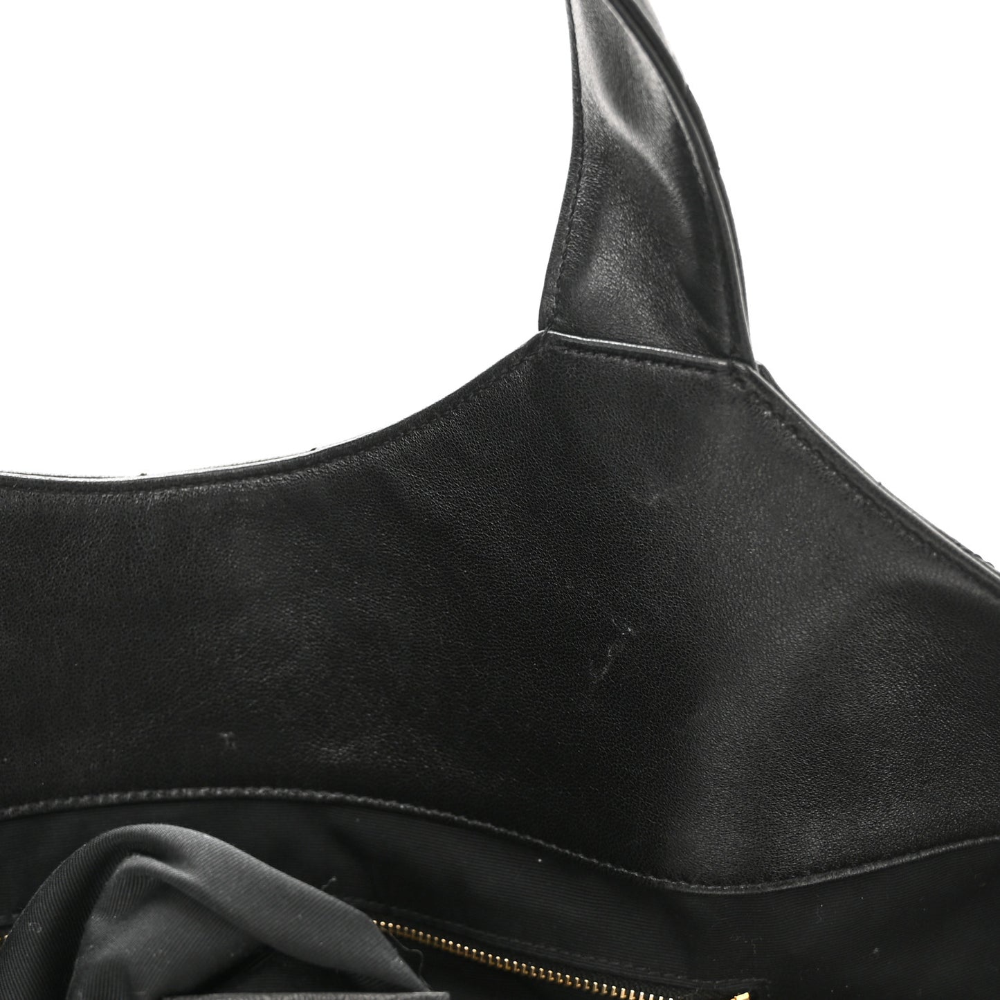 Lambskin Quilted Maxi Icare Shopping Tote Black