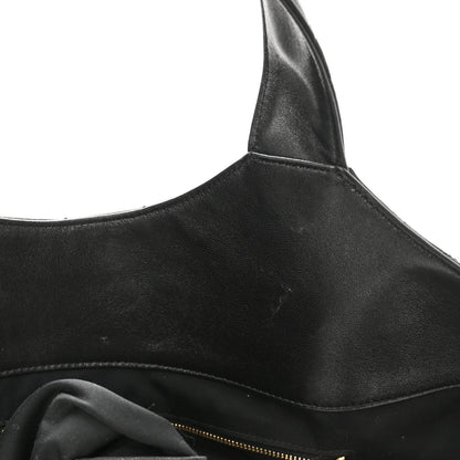 Saint Laurent Lambskin Quilted Maxi Icare Shopping Tote Black 12 of 12