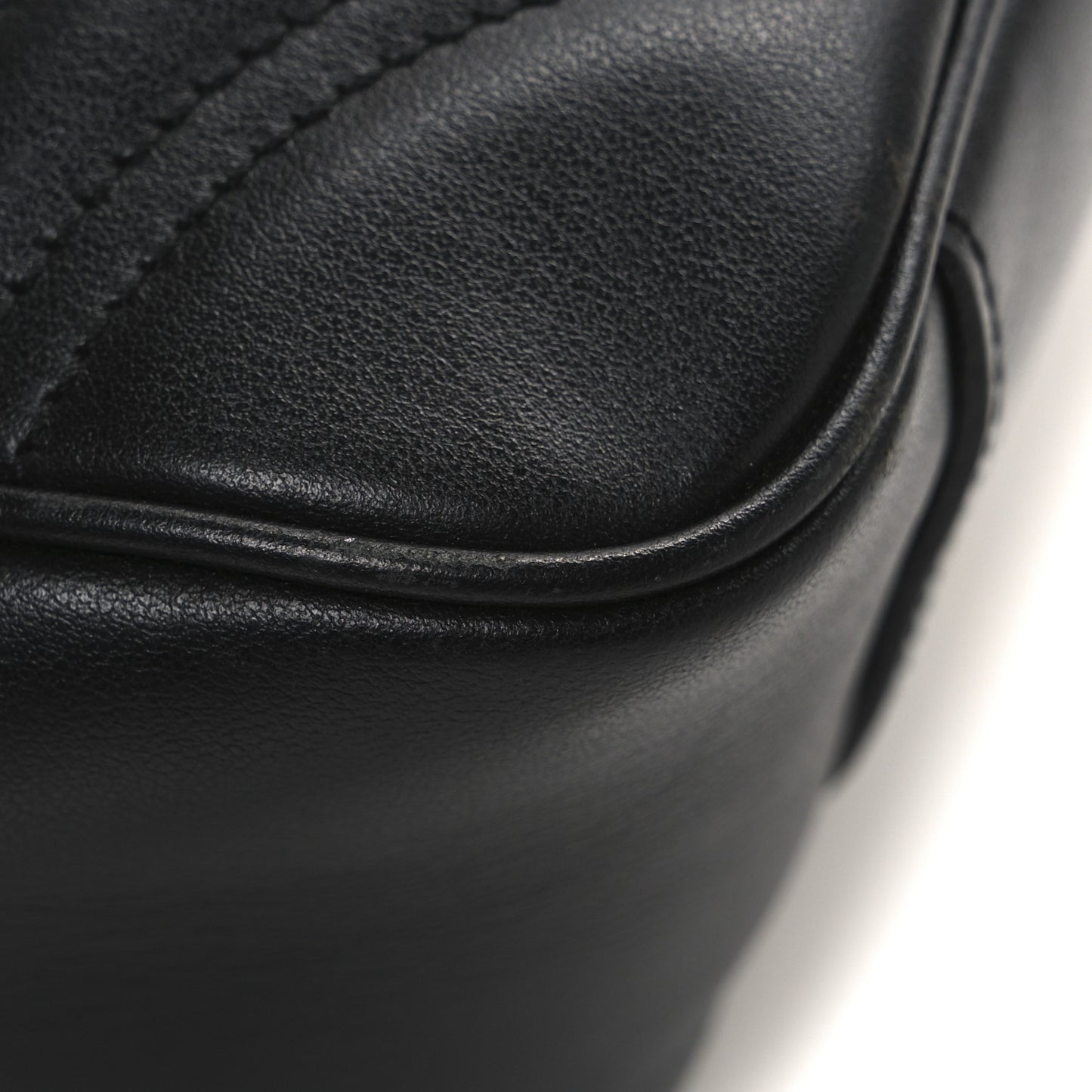 Calfskin Matelasse Small GG Marmont Shoulder Bag Black