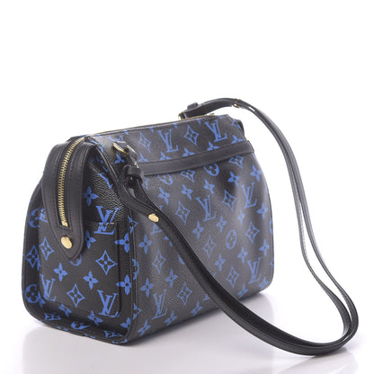 Louis Vuitton Colored Monogram Speedy Amazon PM Blue Black 4 of 11