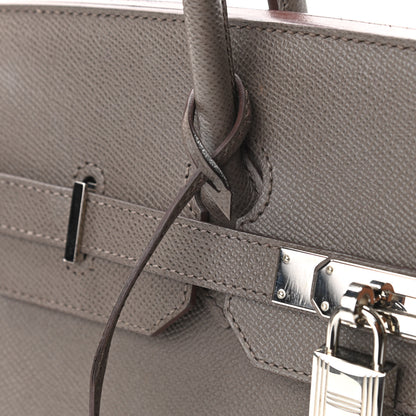 Hermes Epsom Birkin 35 Etain 15 of 15