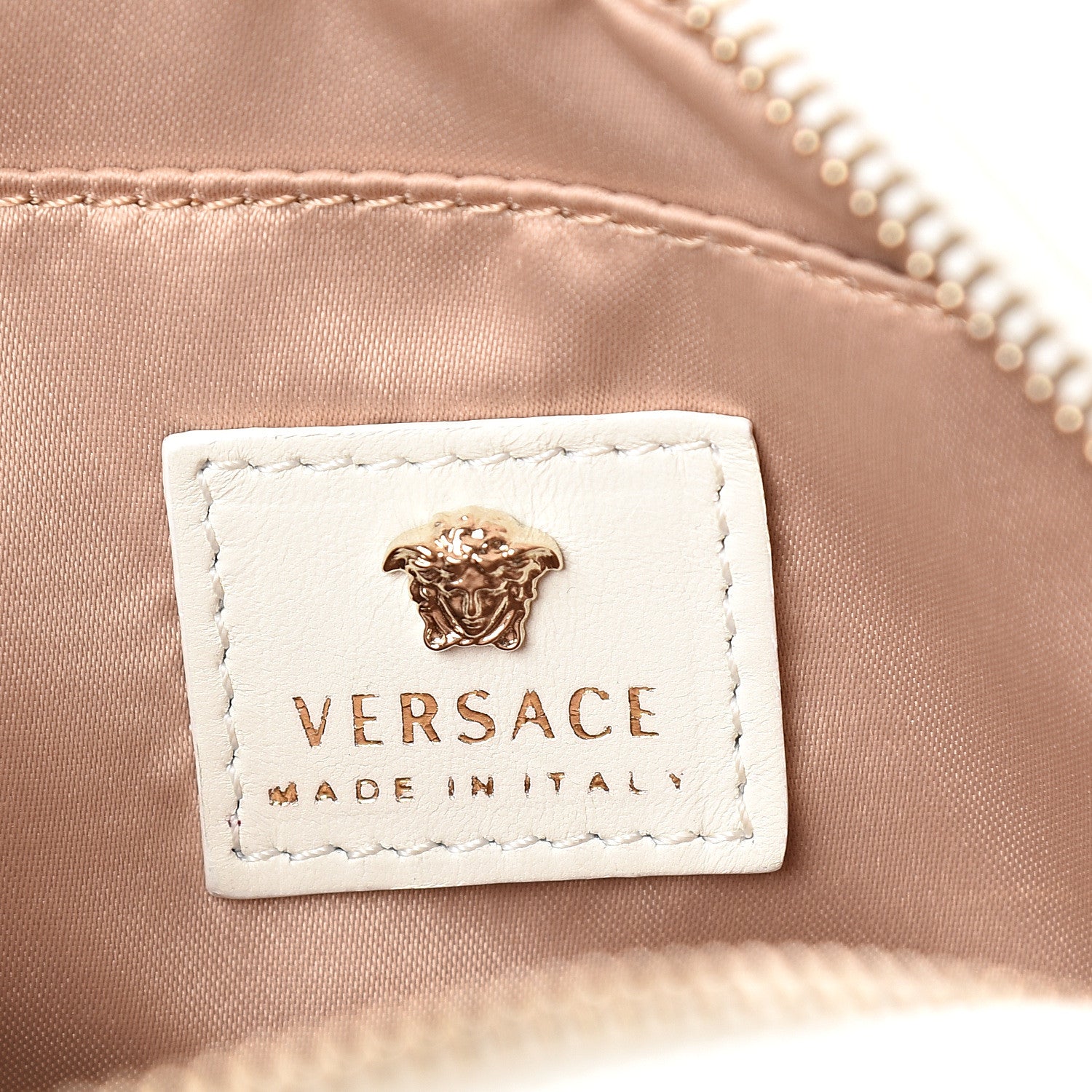 Versace Patent Palazzo Medusa Camera Bag White 5 of 8