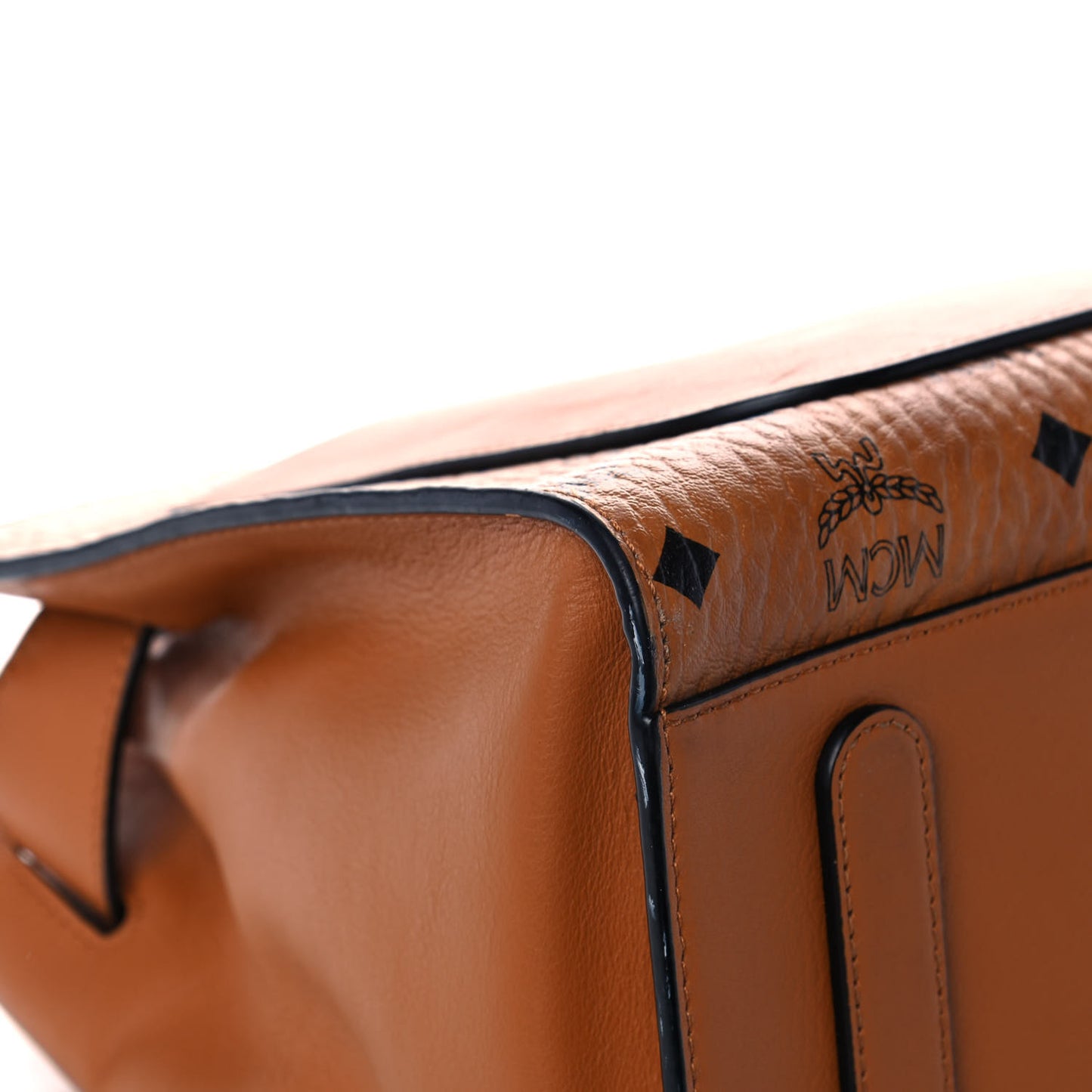 Visetos Small Essential Tote Cognac