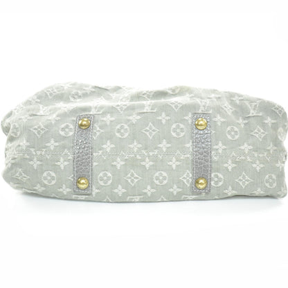 Louis Vuitton Denim Neo Cabby MM Grey 4 of 9