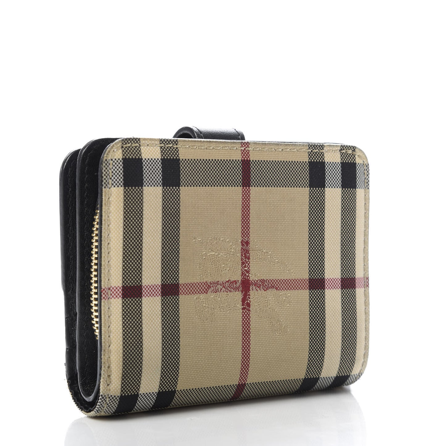 Horseferry Check Finsbury Wallet Black