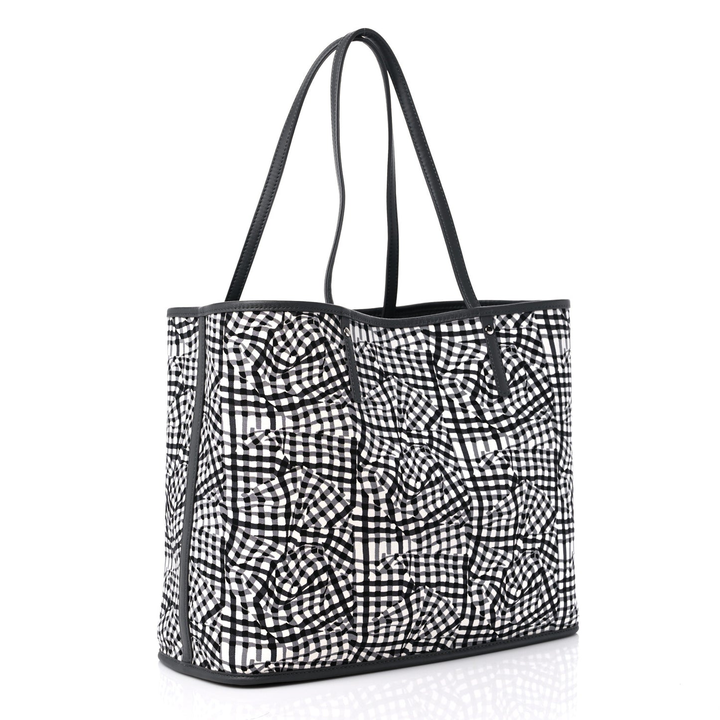 Visetos Medium Project Reversible Shopper Tote Phantom Grey
