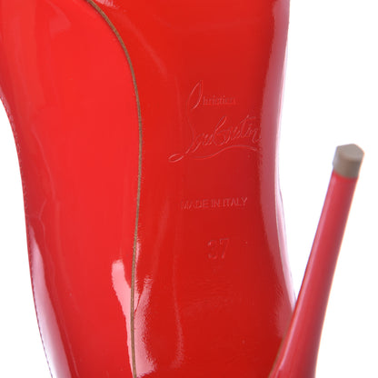 Christian Louboutin Patent Pigalle Follies 100 Pumps 37 Pavot 6 of 12