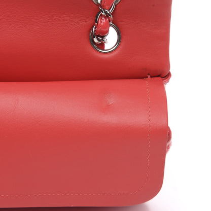 Chanel Patent Quilted Medium Double Flap Pink 11 of 13