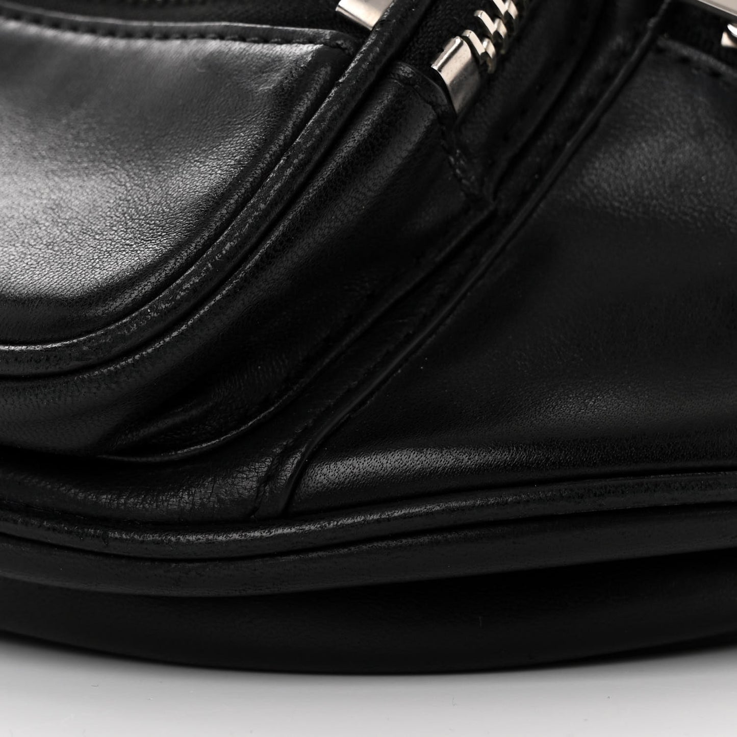 Lambskin Attica Crossbody Bag Black