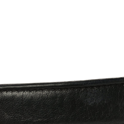 Chanel Lambskin Quilted Kisslock Frame Bag Black 17 of 21