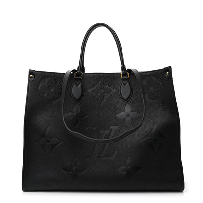 Louis Vuitton Empreinte Monogram Giant Onthego GM Black 1 of 10