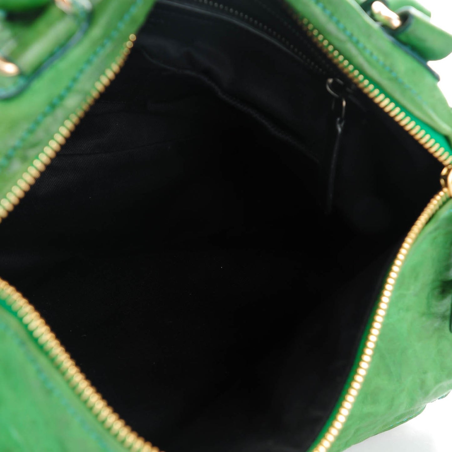 Tumbled Sheepskin Medium Pandora Emerald