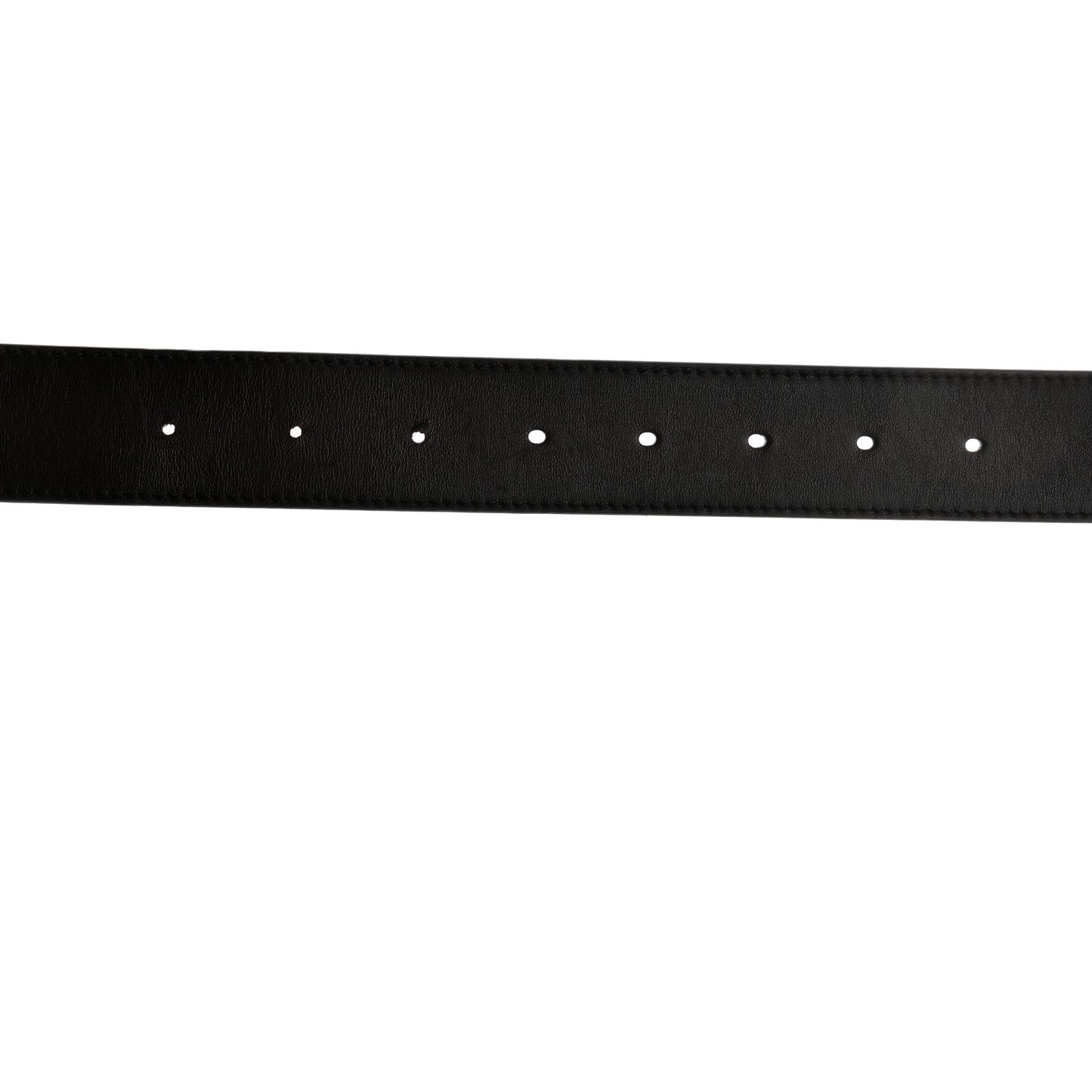 Calfskin CD Belt 100 Brown Black