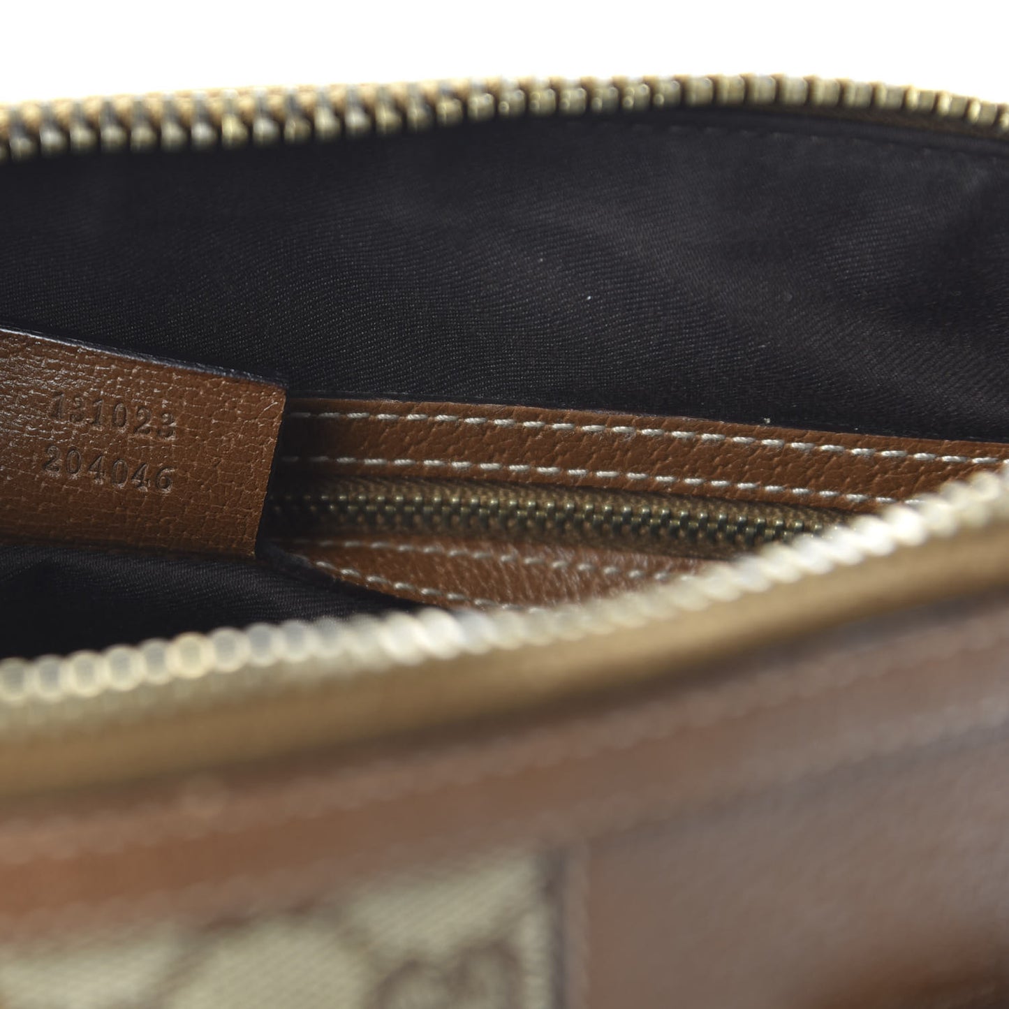 Calfskin GG Monogram Medium Horsebit Nail Dome Bag Dark Brown