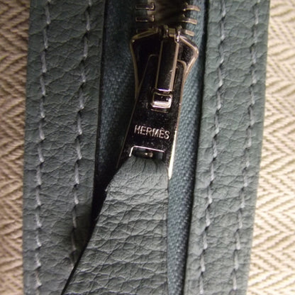 Hermes Negonda Garden Party Tote Ciel 10 of 12