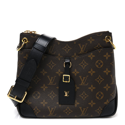 Louis Vuitton Monogram Odeon PM Black 1 of 10