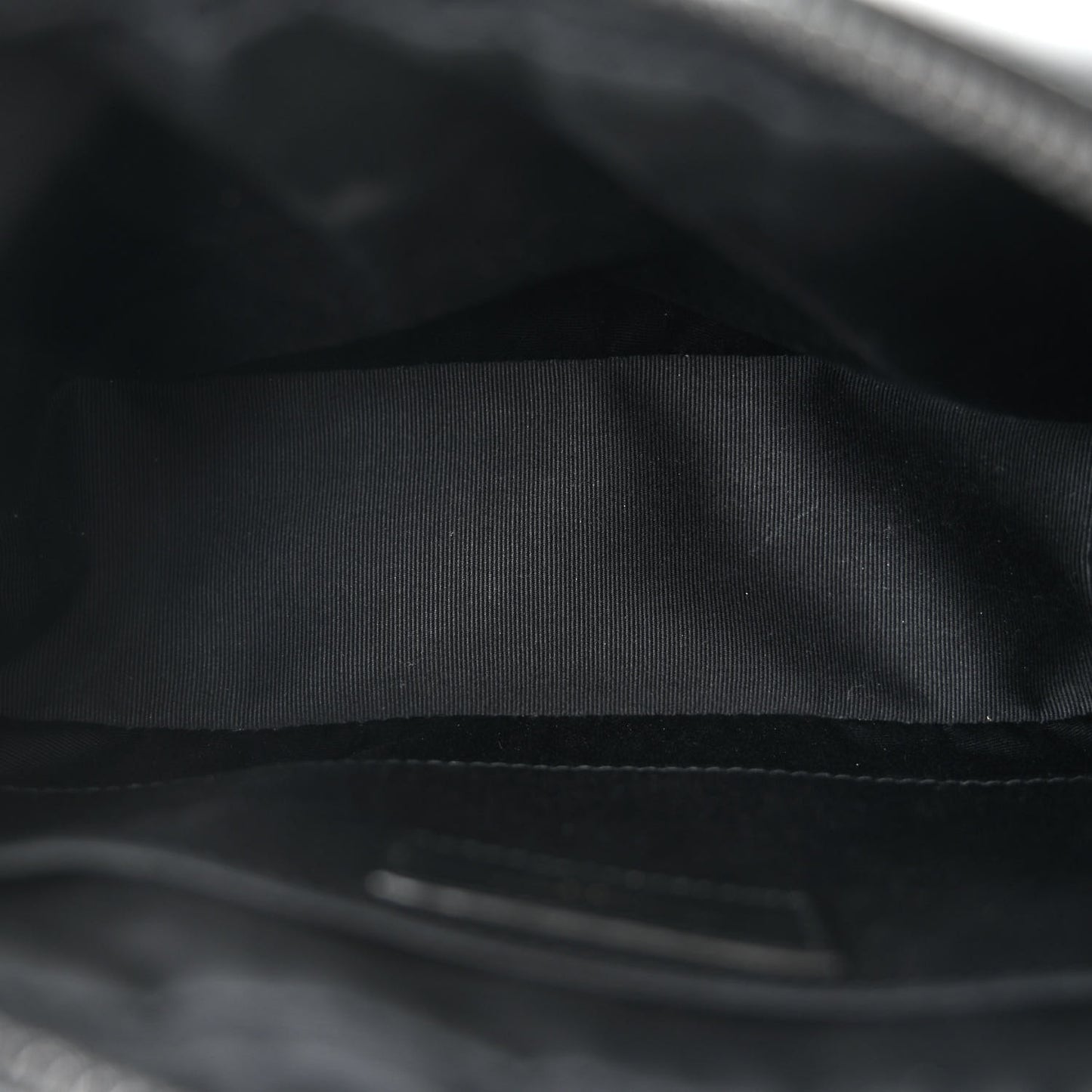 Calfskin Matelasse Monogram Monochrome Lou Camera Bag Black