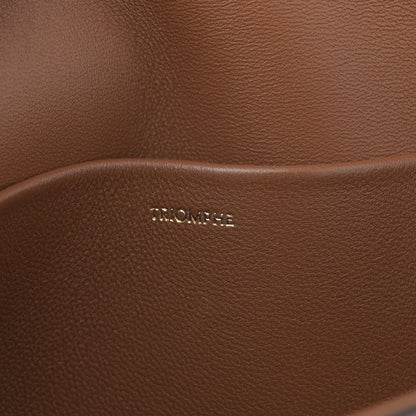 Celine Shiny Calfskin Triomphe Shoulder Bag Tan 7 of 11