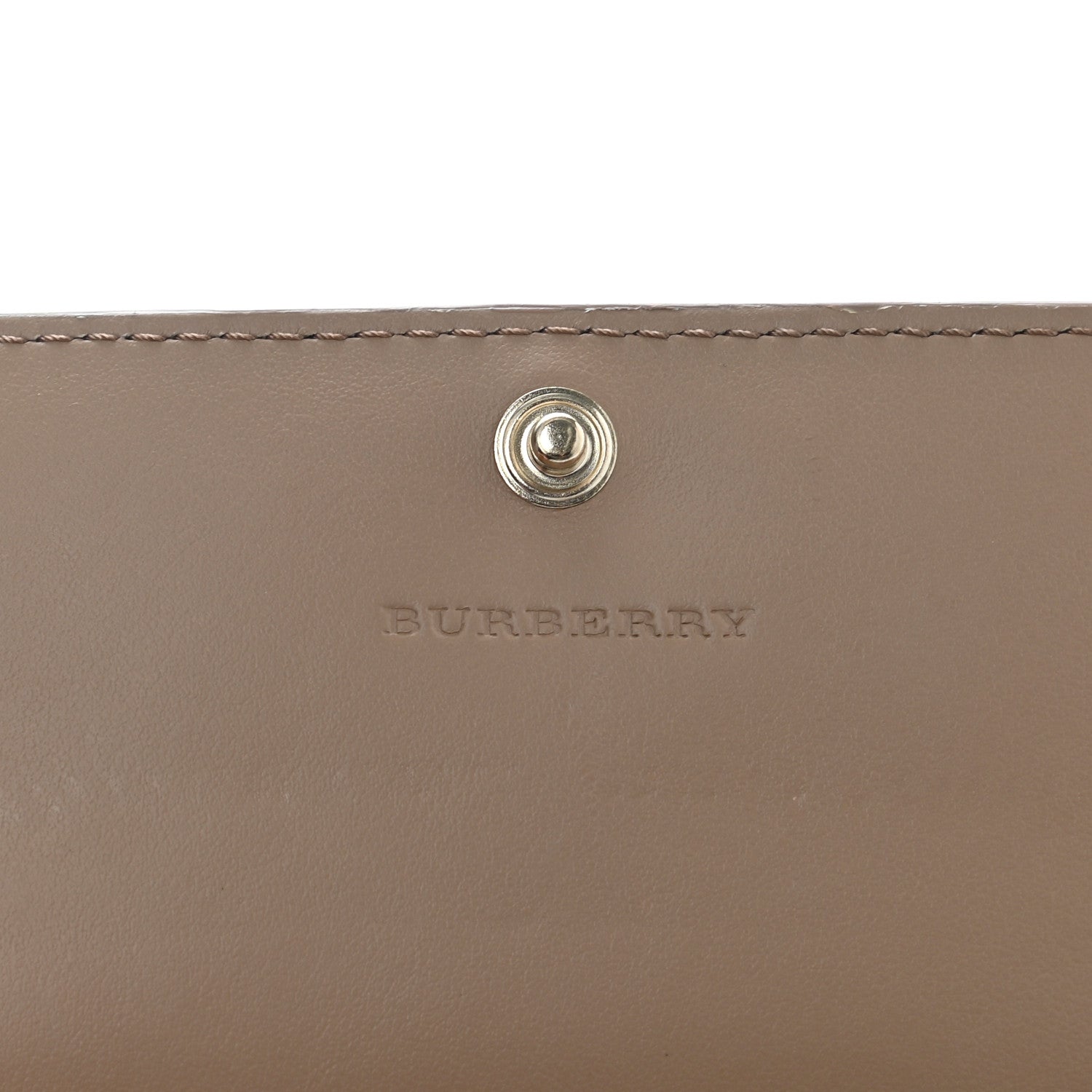 Burberry Haymarket Check Halton Wallet Tan 6 of 10