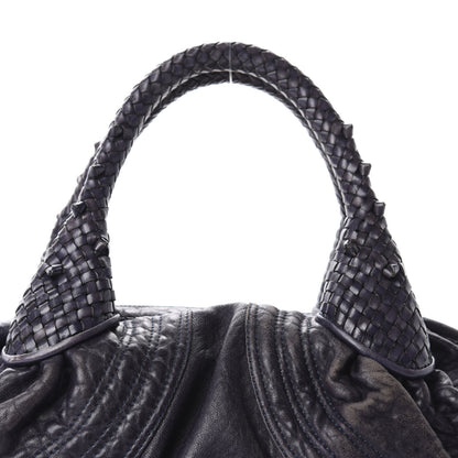 Fendi Nappa Nuvolata Spy Bowler Blueberry 11 of 11