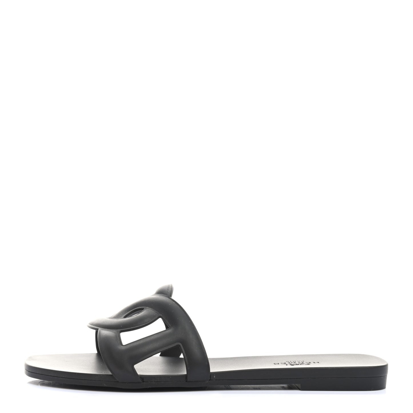 Rubber Aloha Sandals 36 Black