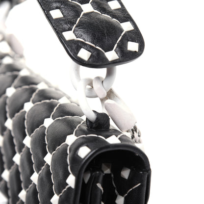 Valentino Garavani Lambskin Medium Free Rockstud Spike Shoulder Bag Black 20 of 23