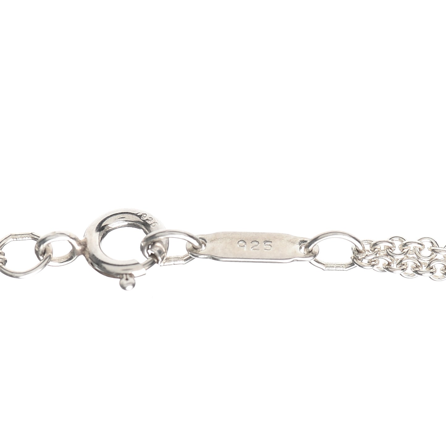 Sterling Silver Figure 8 Pendant Necklace