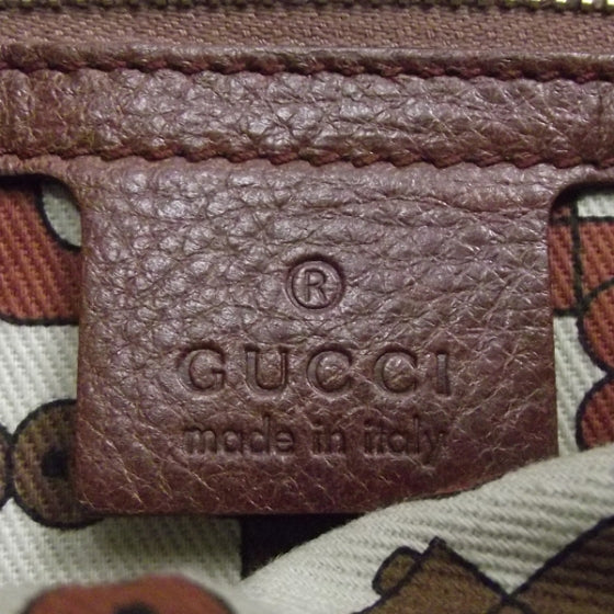 Gucci Leather Guccissima Signoria Hobo Brown 7 of 11