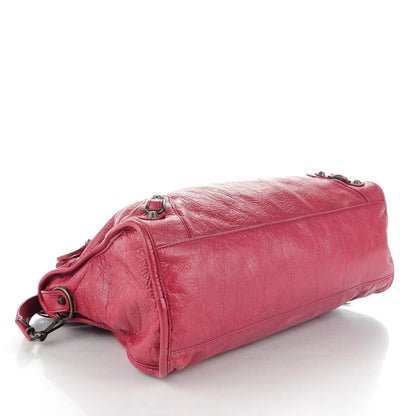 Balenciaga Agneau Classic Hardware City Cassis 4 of 10