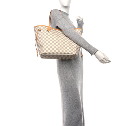 Louis Vuitton Damier Azur Neverfull MM 2 of 13