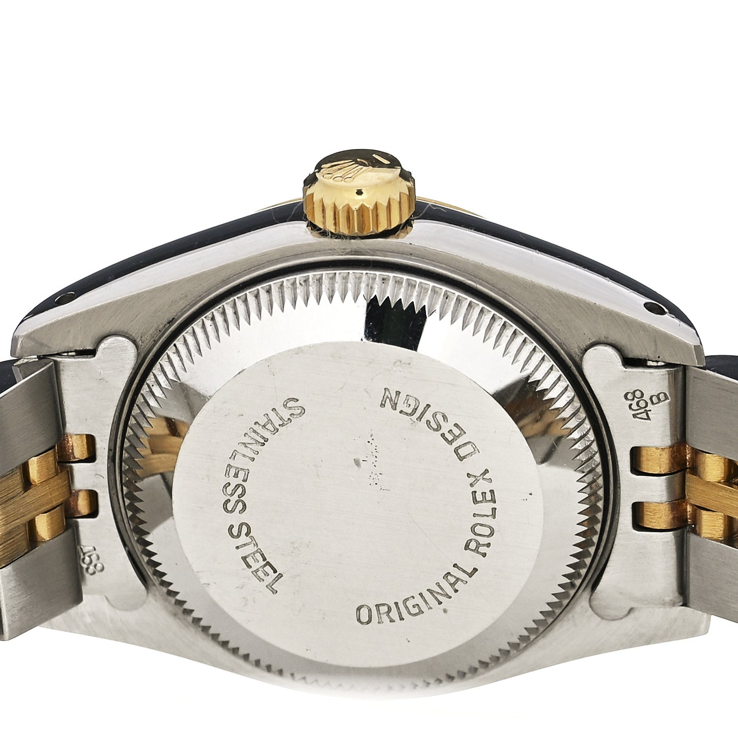 Stainless Steel 18K Yellow Gold 26mm Oyster Perpetual Datejust Watch Champagne 69173