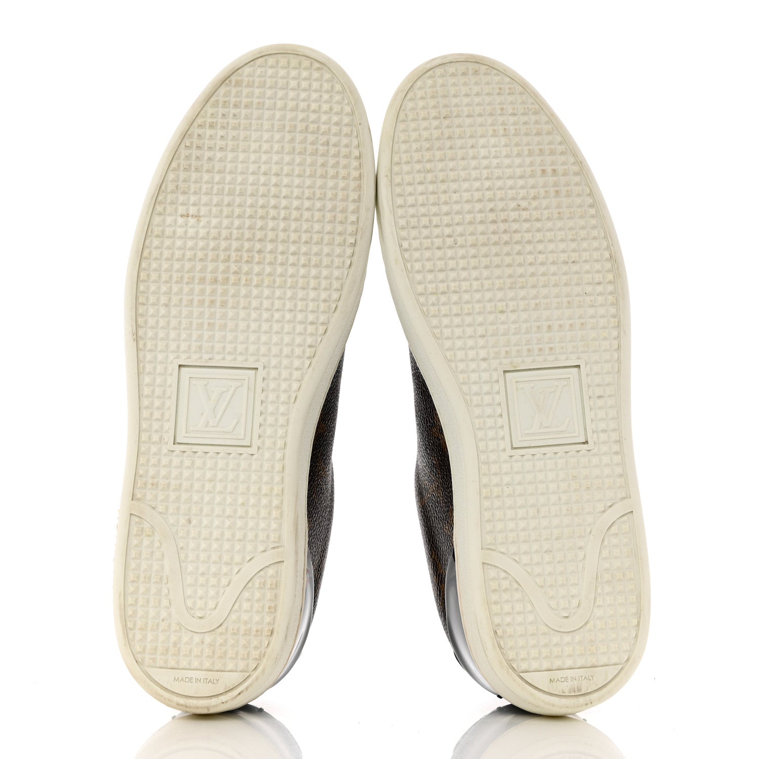 Louis Vuitton Patent Monogram Frontrow Sneakers 38.5 5 of 10