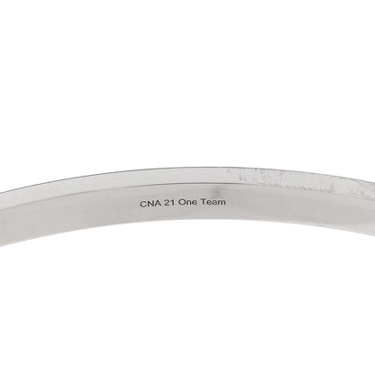 Cartier 18K White Gold Small LOVE Bracelet 19 7 of 8