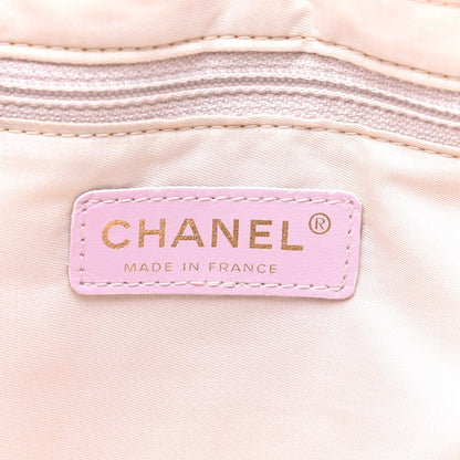 Chanel Nylon Travel Large Tote Pink 6 of 11