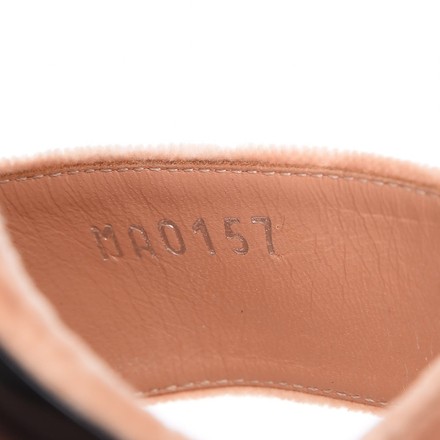 Velvet Monumenta Cross Sandals 39 Blush