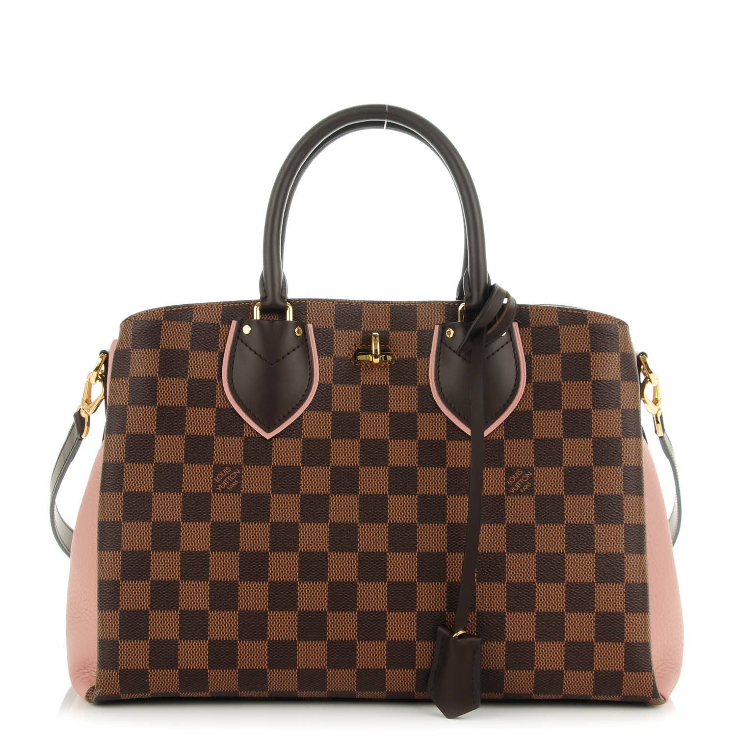 Louis Vuitton Cuir Taurillon Damier Ebene Normandy Magnolia 1 of 8