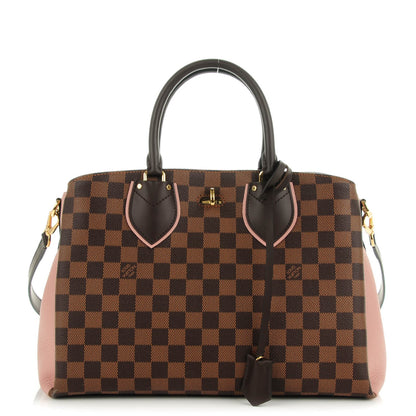 Louis Vuitton Cuir Taurillon Damier Ebene Normandy Magnolia 1 of 8