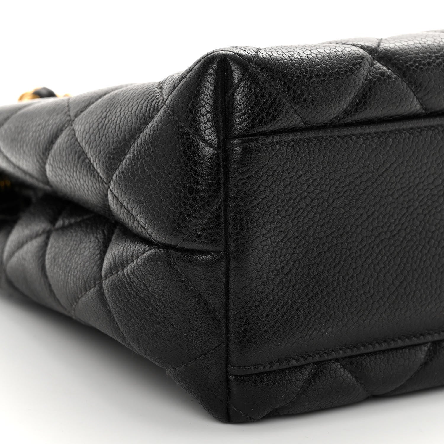 Chanel Caviar Quilted Shoulder Bag Black 8 of 9