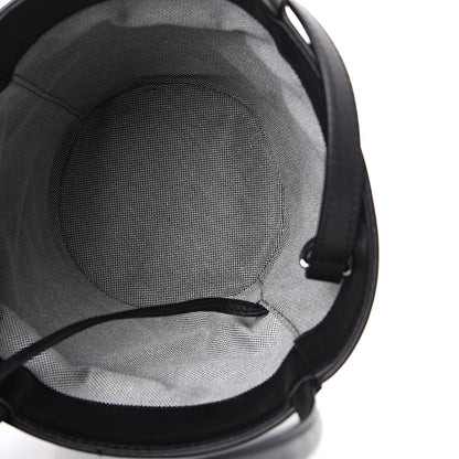 Alexander Wang Calfskin Roxy Large Chain Bucket Black Silver Hardware 4 of 12