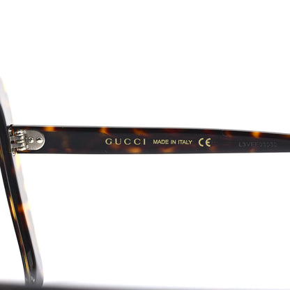 Gucci Acetate Oversize Square Frame GG0471S Sunglasses Tortoise 6 of 8