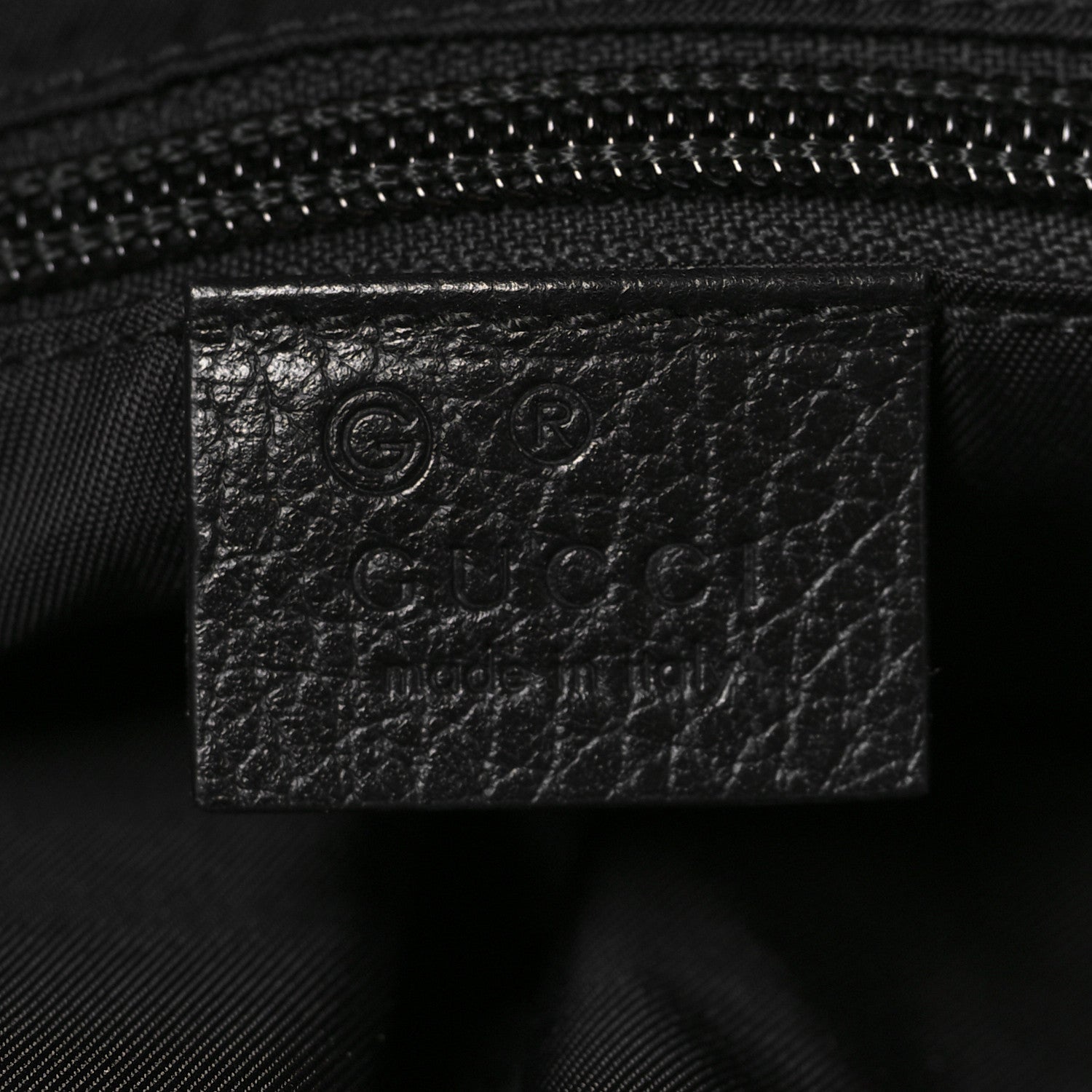 Gucci Nylon Monogram Tote Black 6 of 9