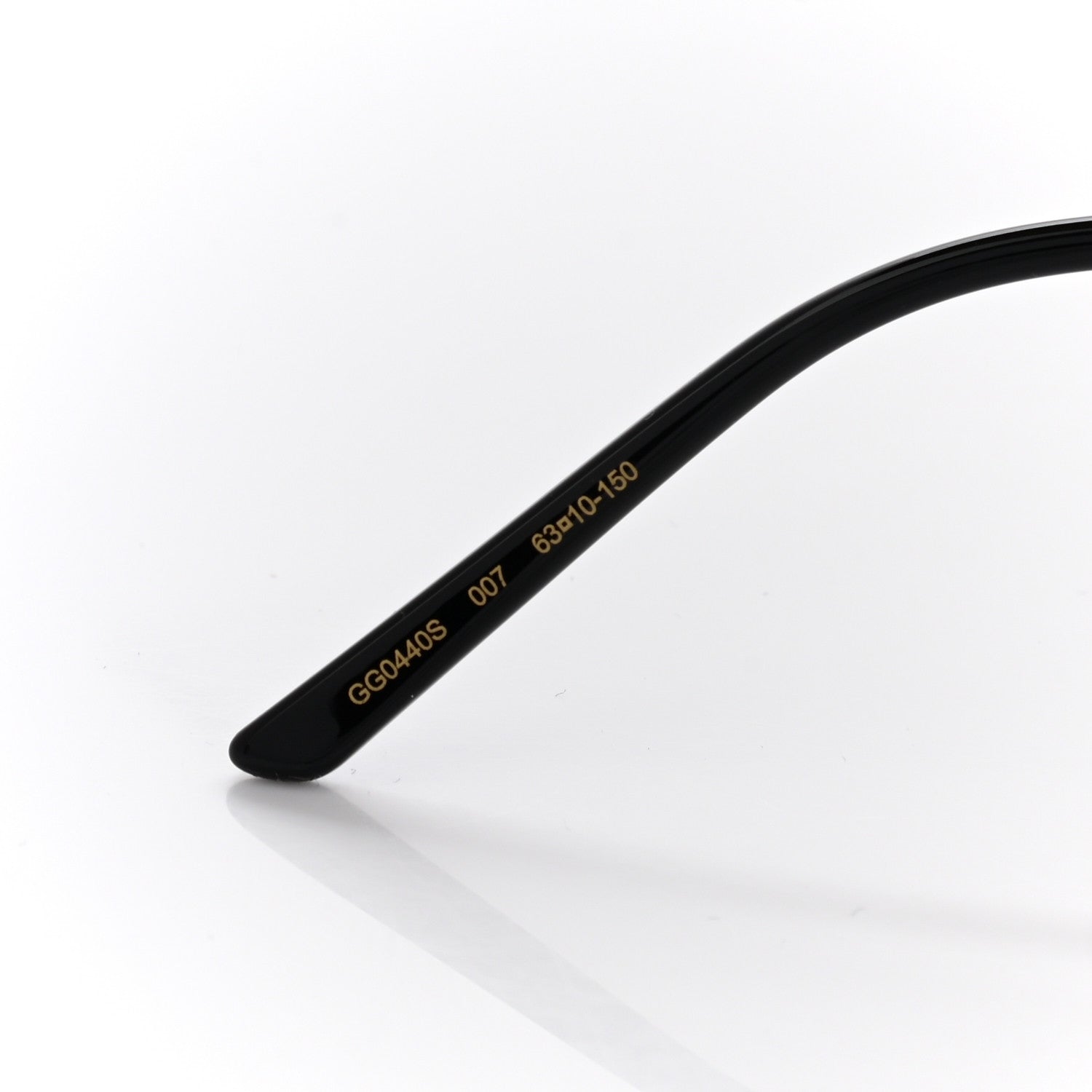 Gucci Aviator Sunglasses GG0440S Gold 6 of 8