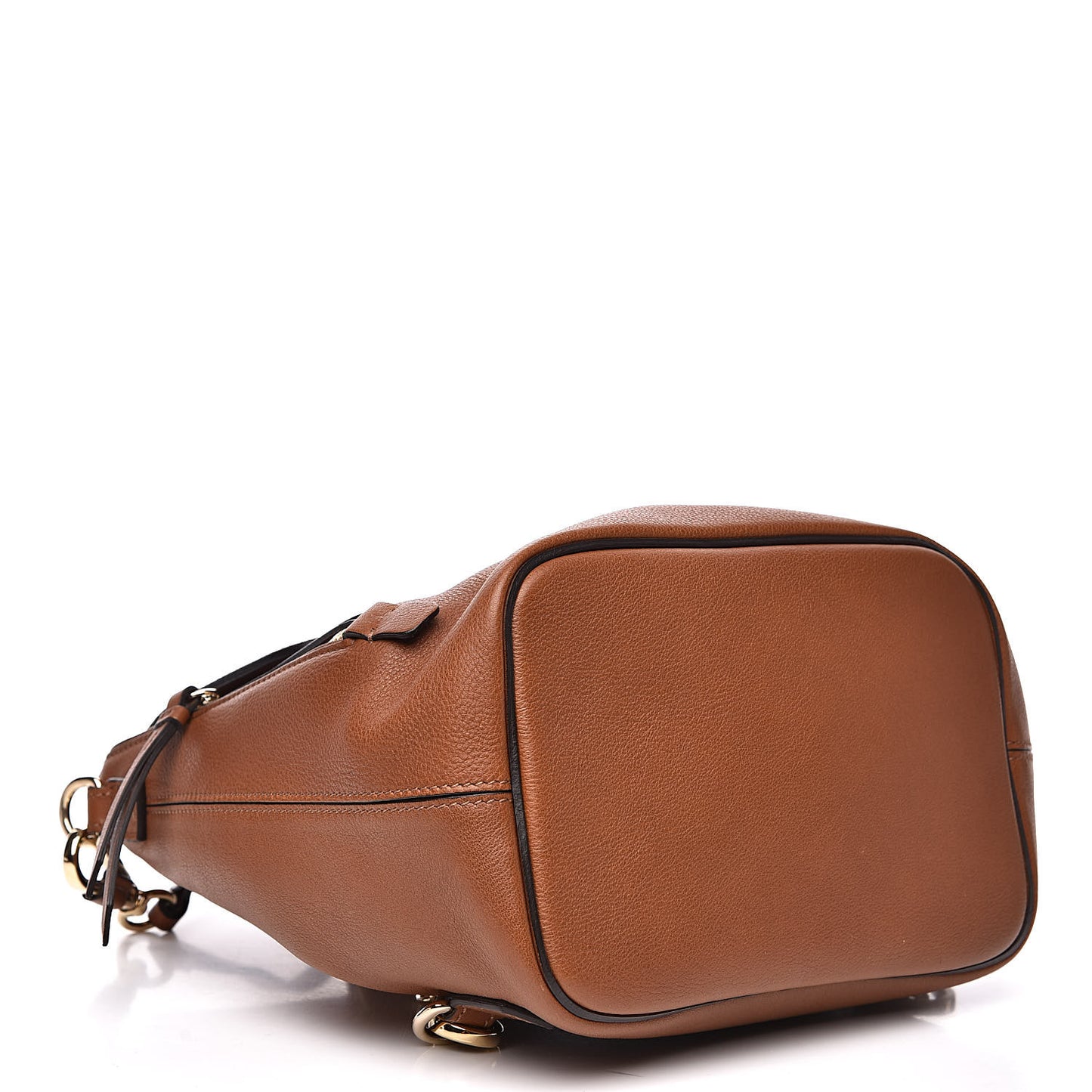 Suede Calfskin Medium Faye Backpack Tan