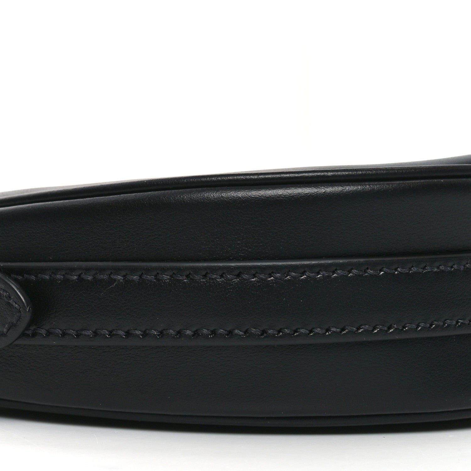 Prada Soft Calfskin Arque Shoulder Bag Black 8 of 10