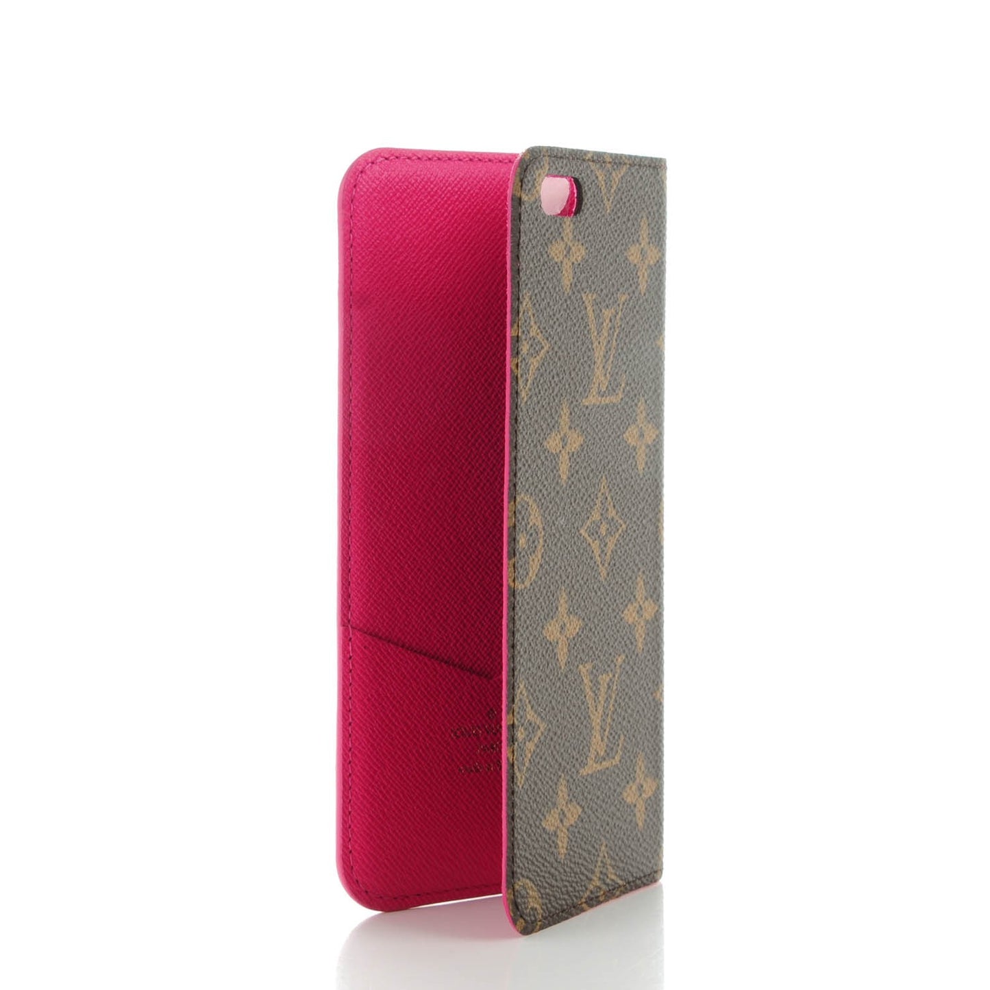 Monogram iPhone 6 Plus Folio Case Pink