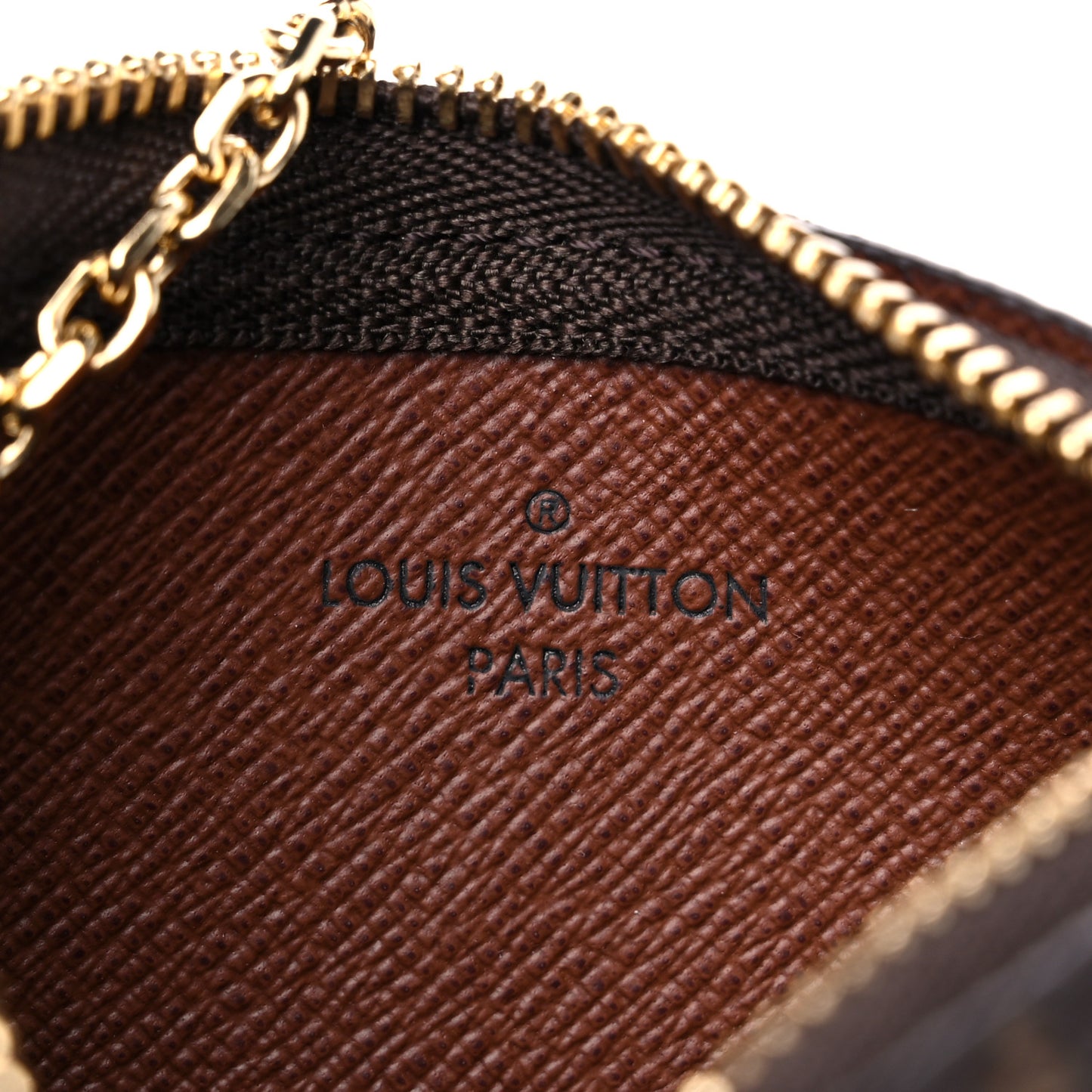 Monogram Key Pouch