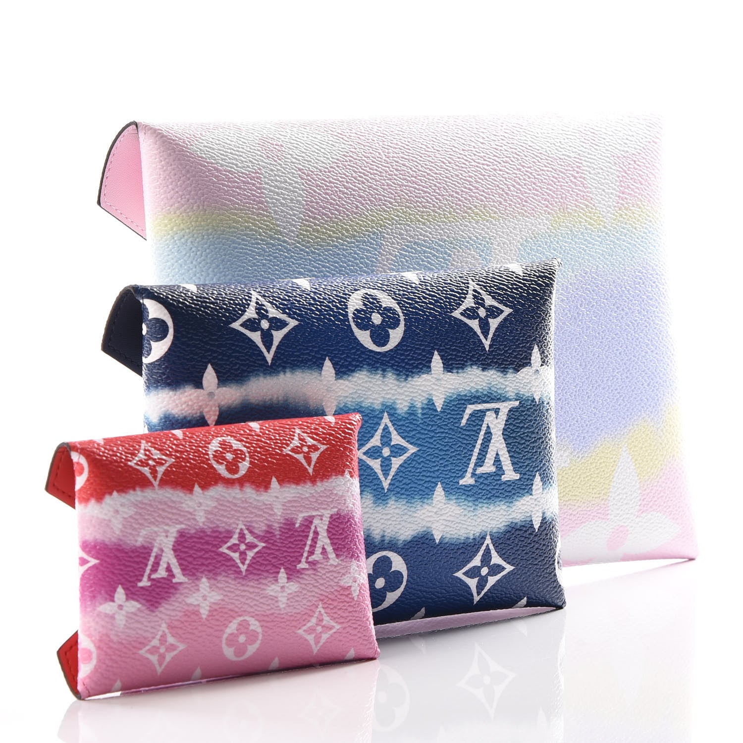 Louis Vuitton Monogram Escale Kirigami Pochette Set 2 of 10