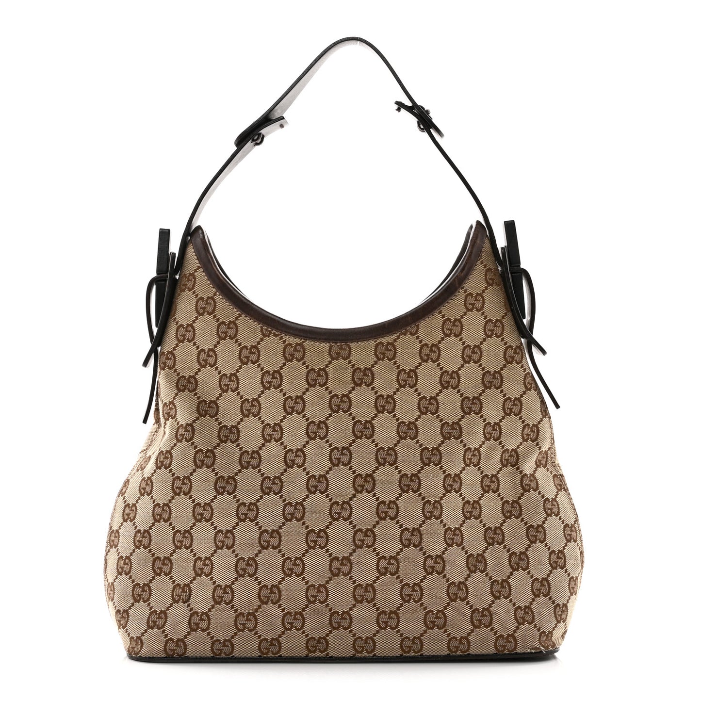 Monogram Small Hobo Dark Brown
