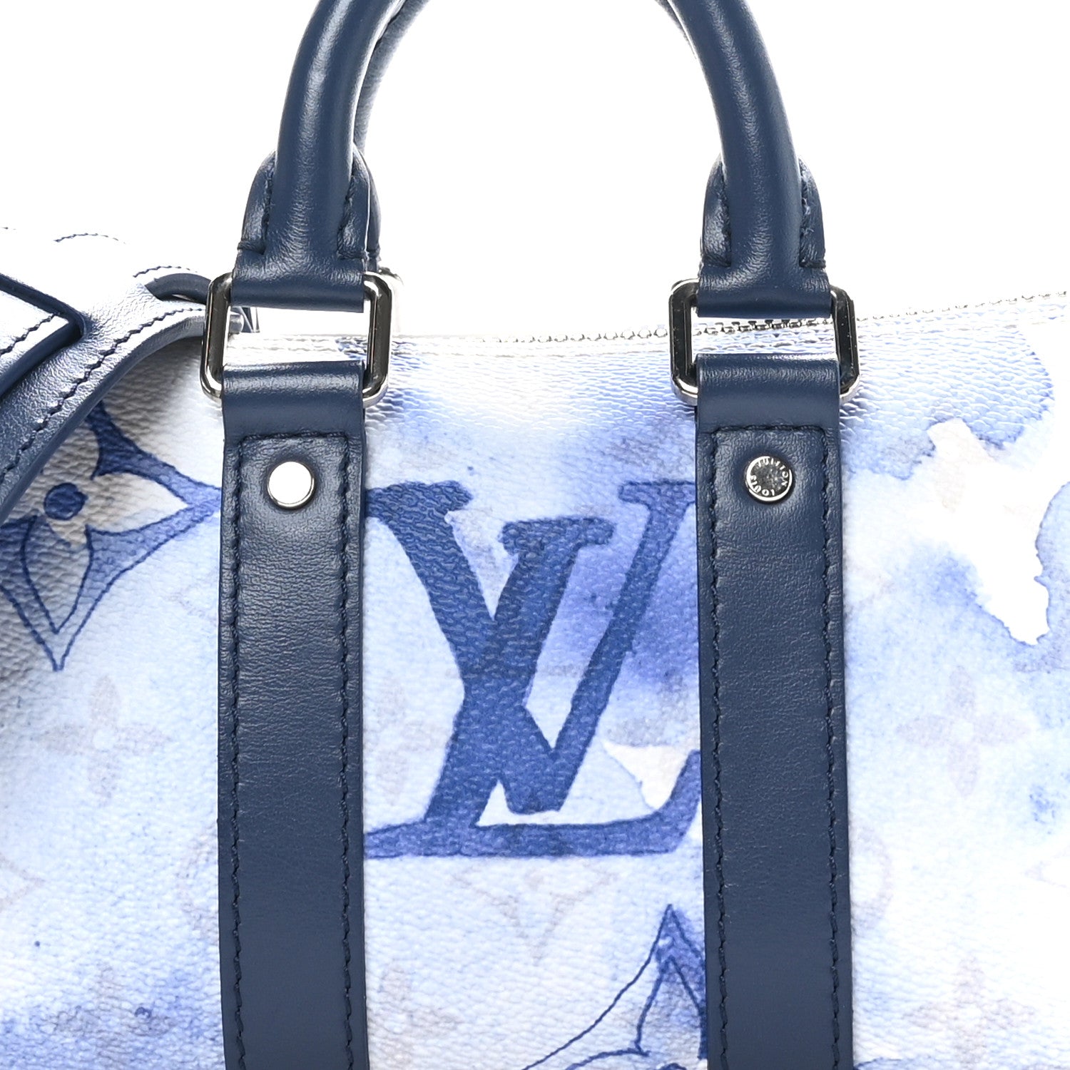 Louis Vuitton Monogram Watercolor Keepall XS Blue 7 of 9